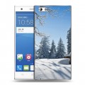 Дизайнерский пластиковый чехол для ZTE Star 1 Зима