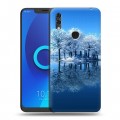 Дизайнерский силиконовый чехол для Alcatel 5V Зима