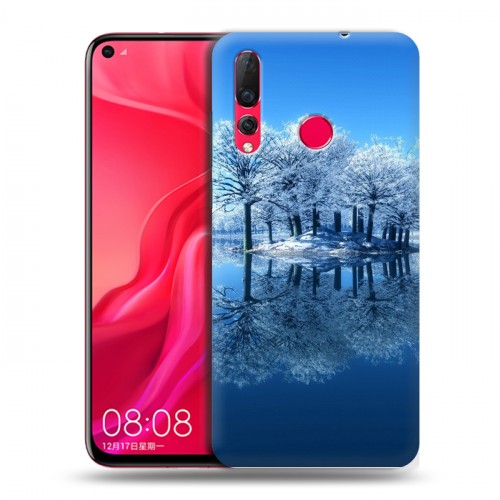 Дизайнерский пластиковый чехол для Huawei Nova 4 Зима