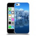 Дизайнерский пластиковый чехол для Iphone 5c Зима