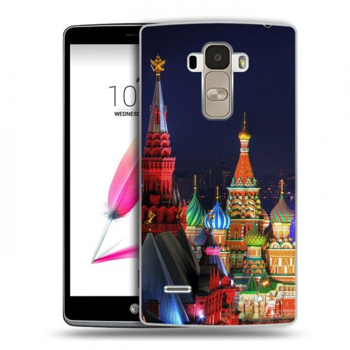 Дизайнерский пластиковый чехол для LG G4 Stylus Москва