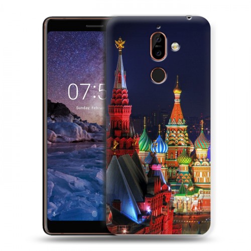 Дизайнерский пластиковый чехол для Nokia 7 Plus Москва