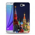 Дизайнерский пластиковый чехол для Samsung Galaxy Note 2 Москва