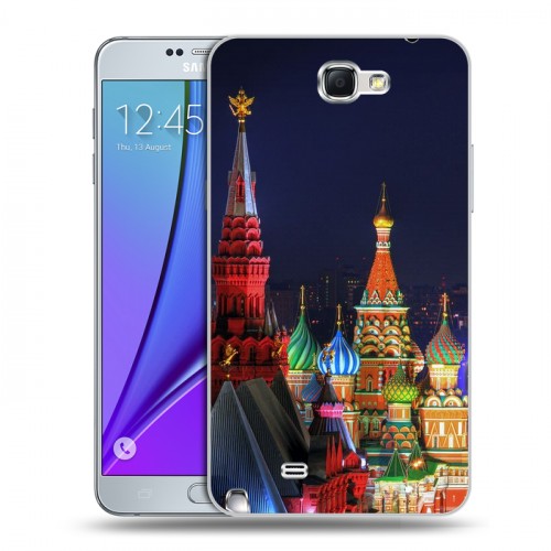 Дизайнерский пластиковый чехол для Samsung Galaxy Note 2 Москва