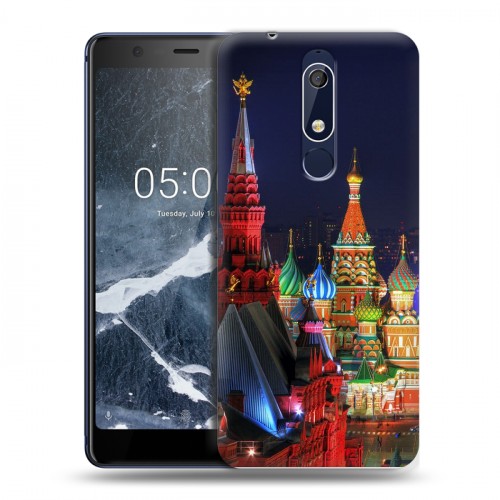 Дизайнерский пластиковый чехол для Nokia 5.1 Москва