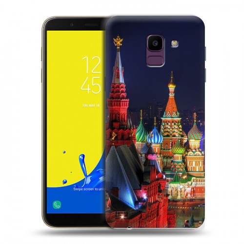 Дизайнерский пластиковый чехол для Samsung Galaxy J6 Москва