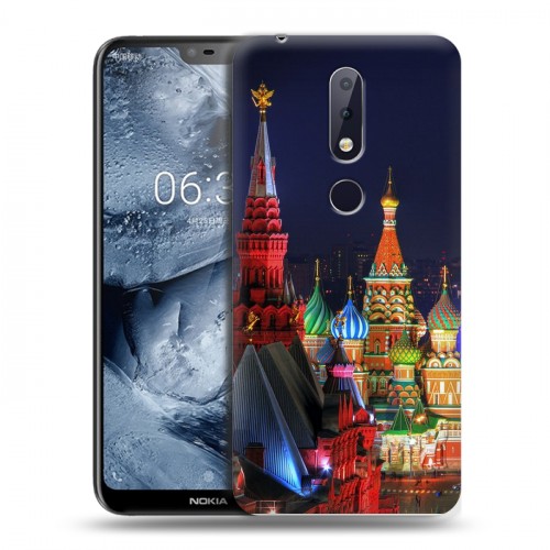 Дизайнерский пластиковый чехол для Nokia 6.1 Plus Москва