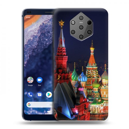 Дизайнерский силиконовый чехол для Nokia 9 PureView Москва