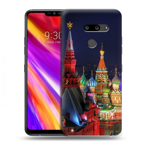 Дизайнерский пластиковый чехол для LG G8 ThinQ Москва