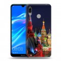 Дизайнерский пластиковый чехол для Huawei Y6 (2019) Москва