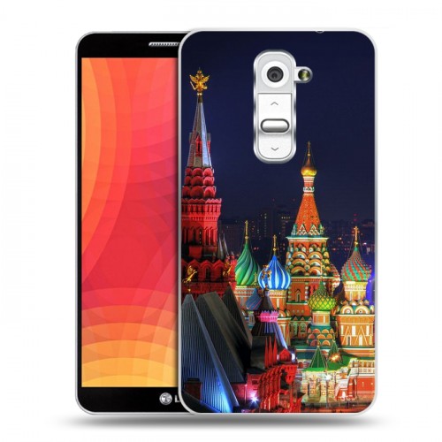 Дизайнерский пластиковый чехол для LG Optimus G2 Москва