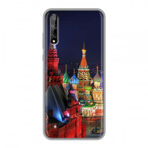 Дизайнерский силиконовый чехол для Huawei Y8p Москва
