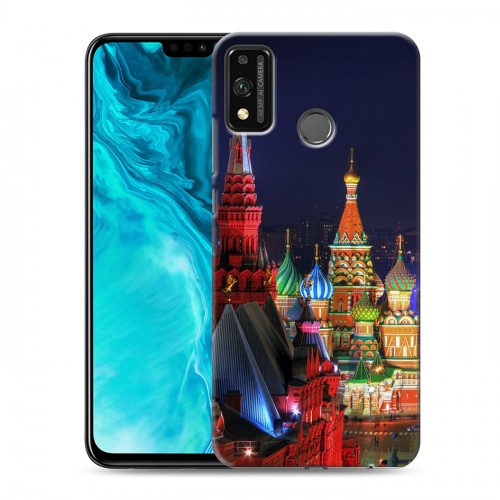 Дизайнерский силиконовый чехол для Huawei Honor 9X Lite Москва