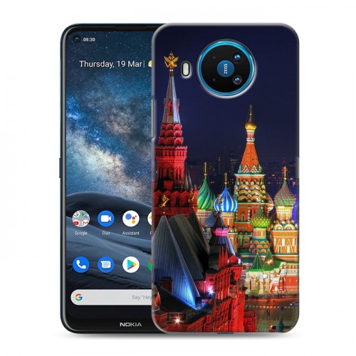 Дизайнерский силиконовый чехол для Nokia 8.3 Москва