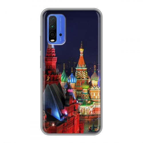 Дизайнерский силиконовый чехол для Xiaomi RedMi 9T Москва