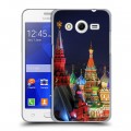 Дизайнерский пластиковый чехол для Samsung Galaxy Core 2 Москва