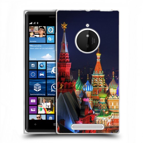 Дизайнерский пластиковый чехол для Nokia Lumia 830 Москва