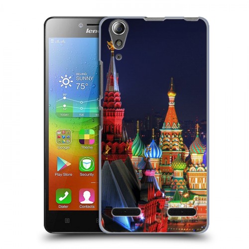 Дизайнерский пластиковый чехол для Lenovo A6000 Москва