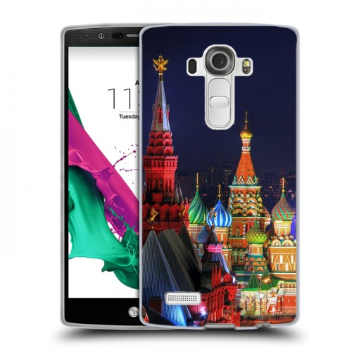 Дизайнерский пластиковый чехол для LG G4 Москва