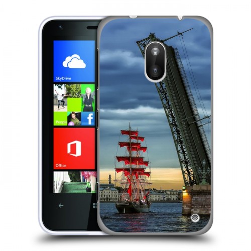 Дизайнерский силиконовый чехол для Nokia Lumia 620 Санкт-Петербург