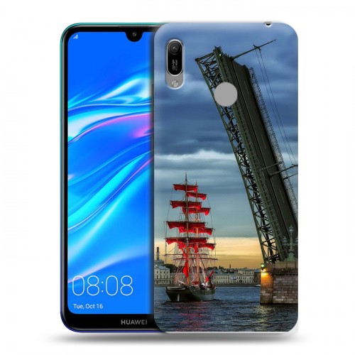 Дизайнерский пластиковый чехол для Huawei Y6 (2019) Санкт-Петербург