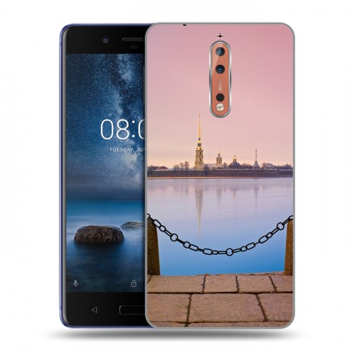 Дизайнерский пластиковый чехол для Nokia 8 Санкт-Петербург