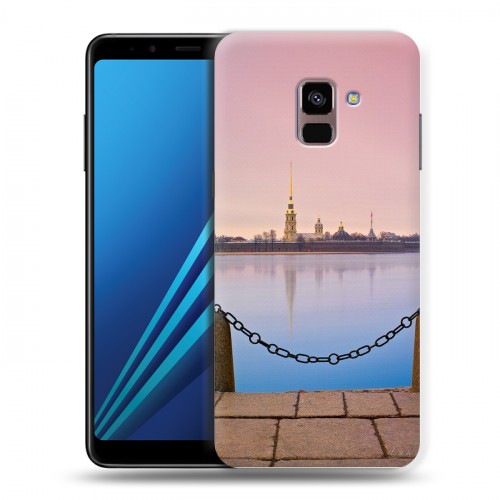 Дизайнерский пластиковый чехол для Samsung Galaxy A8 Plus (2018) Санкт-Петербург