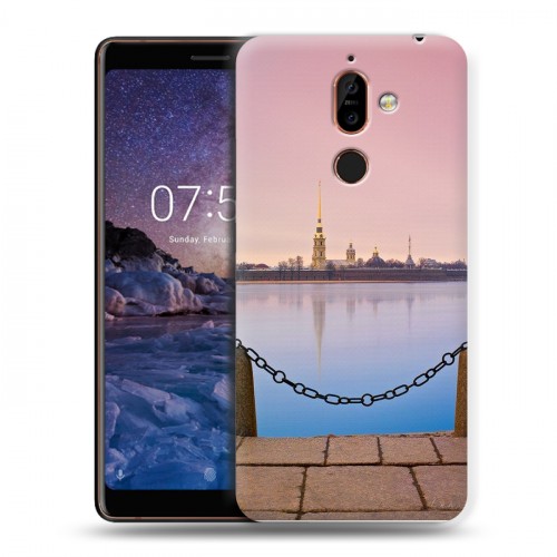 Дизайнерский пластиковый чехол для Nokia 7 Plus Санкт-Петербург