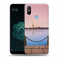 Дизайнерский силиконовый чехол для Xiaomi Mi A2 Санкт-Петербург