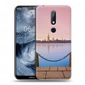 Дизайнерский силиконовый чехол для Nokia 6.1 Plus Санкт-Петербург