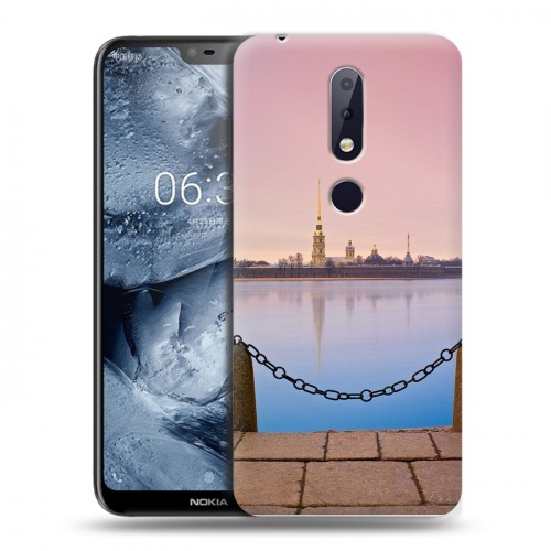 Дизайнерский силиконовый чехол для Nokia 6.1 Plus Санкт-Петербург