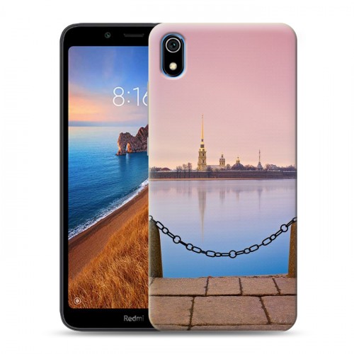 Дизайнерский силиконовый чехол для Xiaomi RedMi 7A Санкт-Петербург