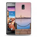 Дизайнерский пластиковый чехол для Huawei Ascend P1 Санкт-Петербург