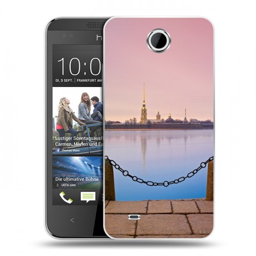 Дизайнерский пластиковый чехол для HTC Desire 300 Санкт-Петербург