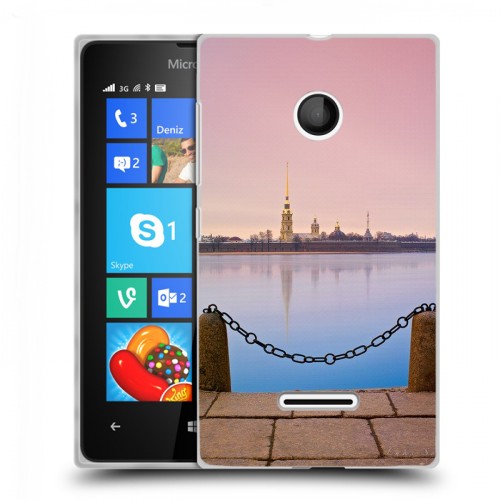 Дизайнерский пластиковый чехол для Microsoft Lumia 435 Санкт-Петербург