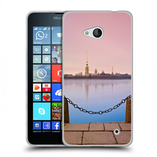 Дизайнерский пластиковый чехол для Microsoft Lumia 640 Санкт-Петербург