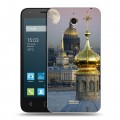 Дизайнерский силиконовый чехол для Alcatel One Touch Pixi 4 (6) Санкт-Петербург