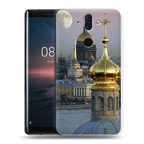 Дизайнерский пластиковый чехол для Nokia 8 Sirocco Санкт-Петербург