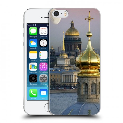 Дизайнерский пластиковый чехол для Iphone 5s Санкт-Петербург
