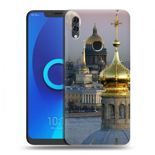 Дизайнерский силиконовый чехол для Alcatel 5V Санкт-Петербург