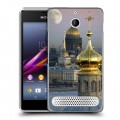 Дизайнерский силиконовый чехол для Sony Xperia E1 Санкт-Петербург