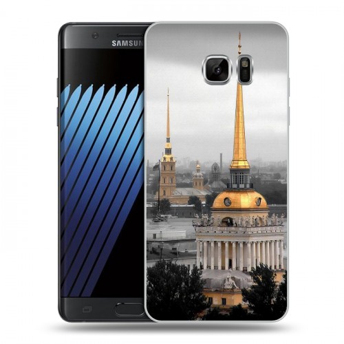 Дизайнерский пластиковый чехол для Samsung Galaxy Note 7 Санкт-Петербург
