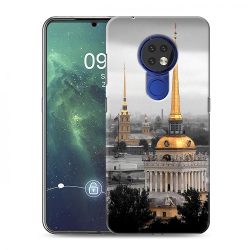 Дизайнерский силиконовый чехол для Nokia 6.2 Санкт-Петербург