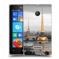 Дизайнерский пластиковый чехол для Microsoft Lumia 435 Санкт-Петербург