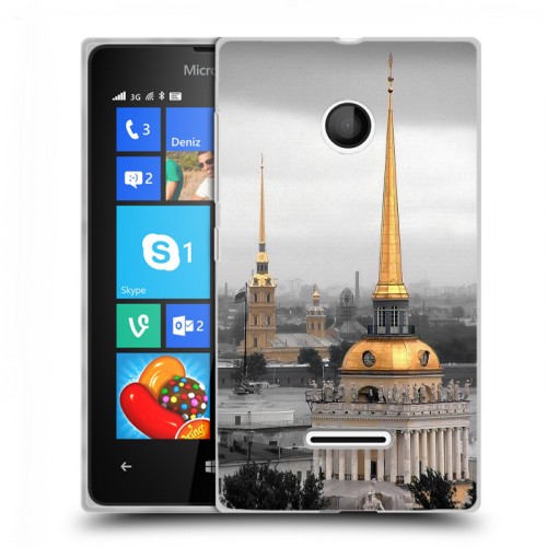 Дизайнерский пластиковый чехол для Microsoft Lumia 435 Санкт-Петербург