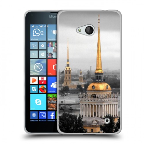 Дизайнерский пластиковый чехол для Microsoft Lumia 640 Санкт-Петербург