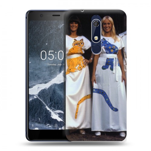 Дизайнерский пластиковый чехол для Nokia 5.1