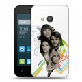 Дизайнерский пластиковый чехол для Alcatel One Touch Pixi 4 (4)