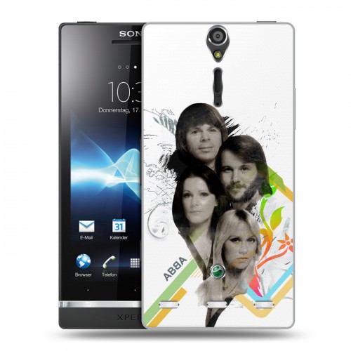 Дизайнерский пластиковый чехол для Sony Xperia S