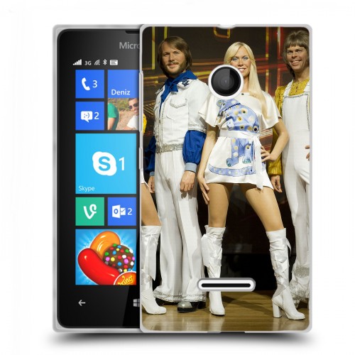 Дизайнерский пластиковый чехол для Microsoft Lumia 435